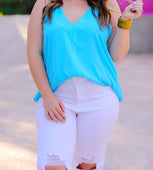 Taytum V-Neck Cami - Jess Lea Boutique