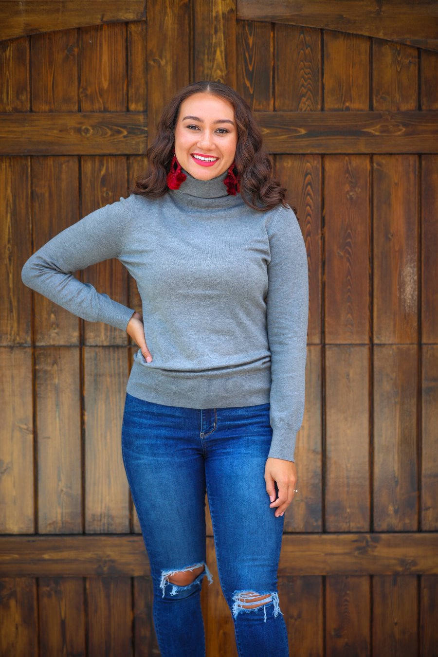 The Perfect Turtleneck Sweater - Jess Lea Boutique