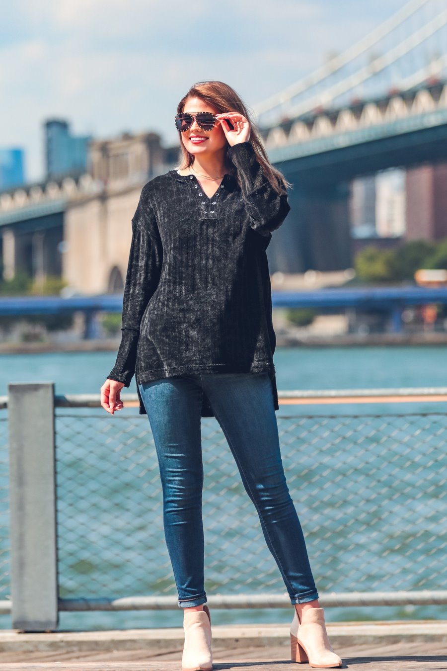 Victoria Chenille Tunic Jess Lea Boutique